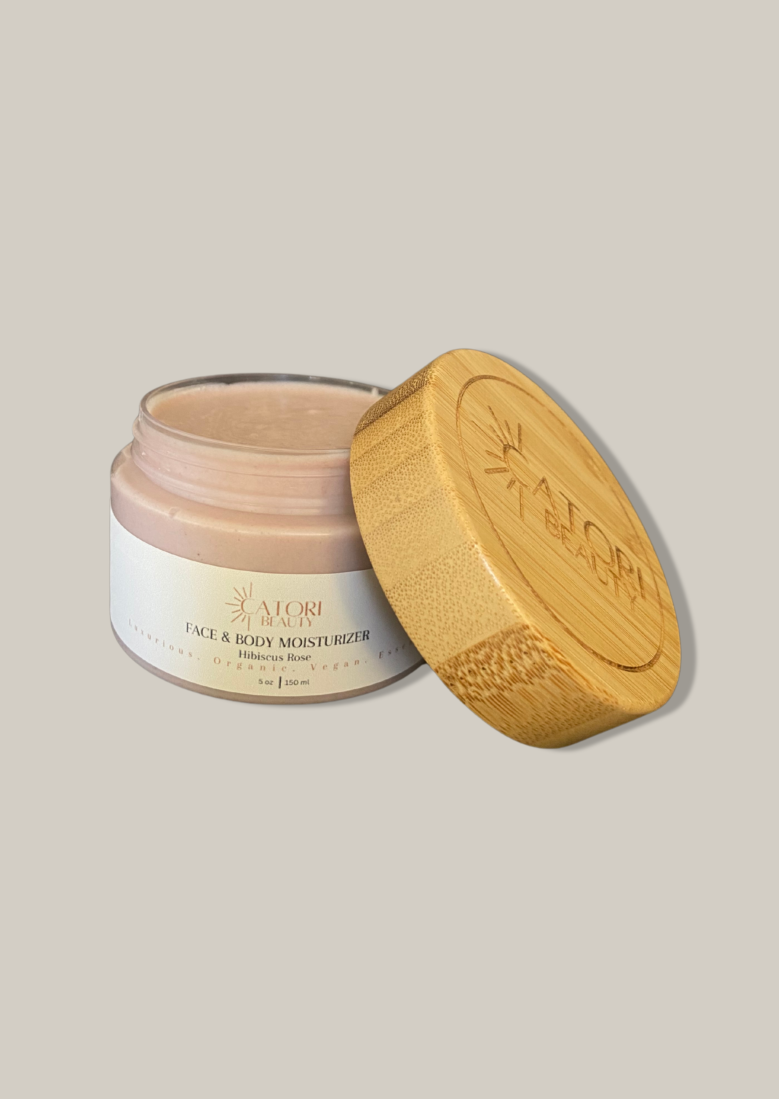 Hibiscus Rose Face Body Moisturizer Catori Beauty